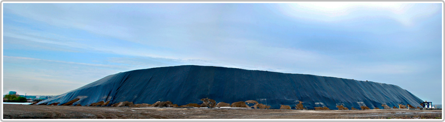 Stockpile Cover Panoramic Image